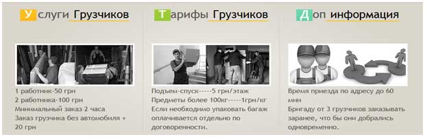 Вантажники недорого Вантажники недорого